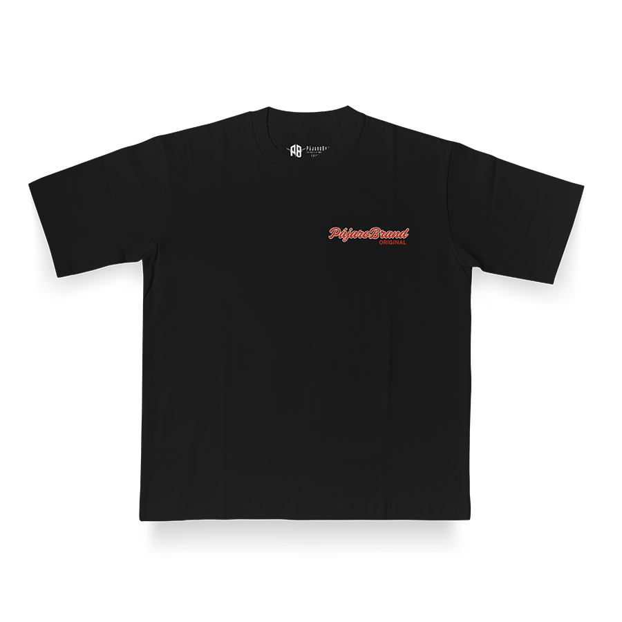 Camiseta Oversize negra Serenidad