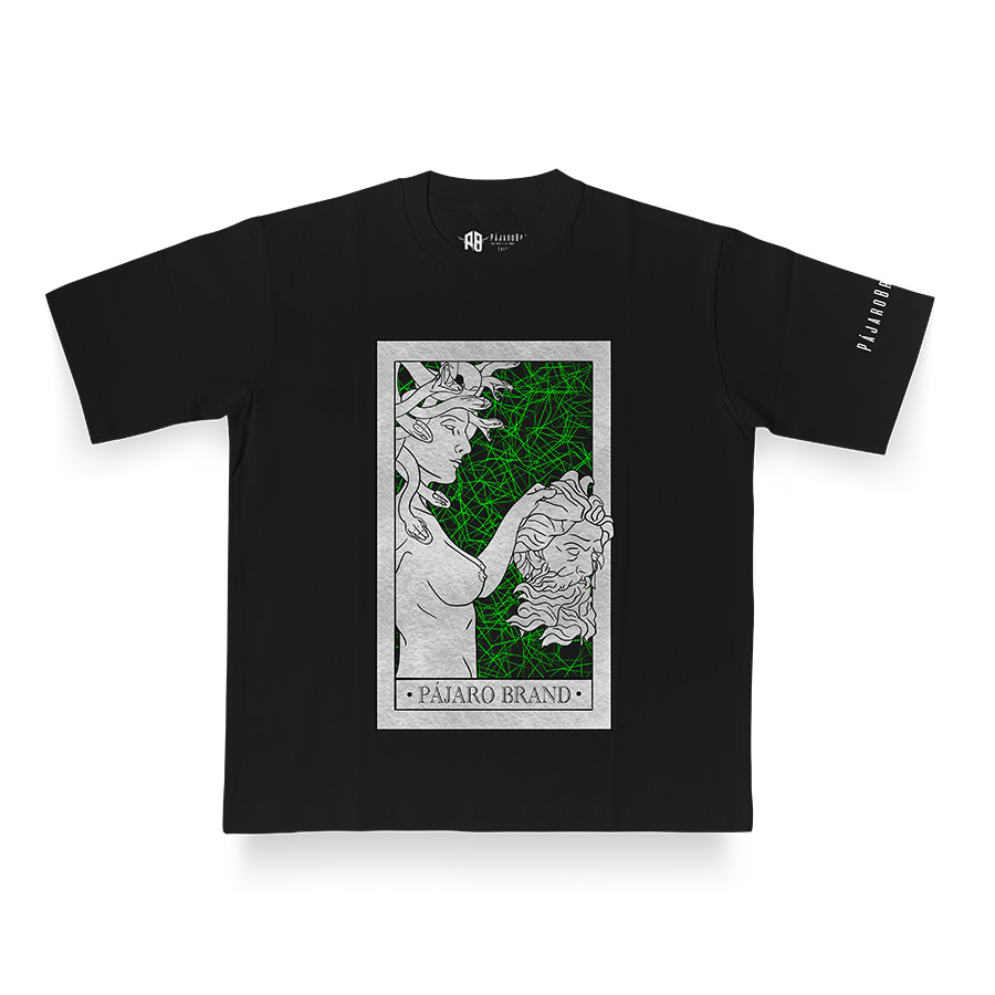 Camiseta Oversize negra algodon