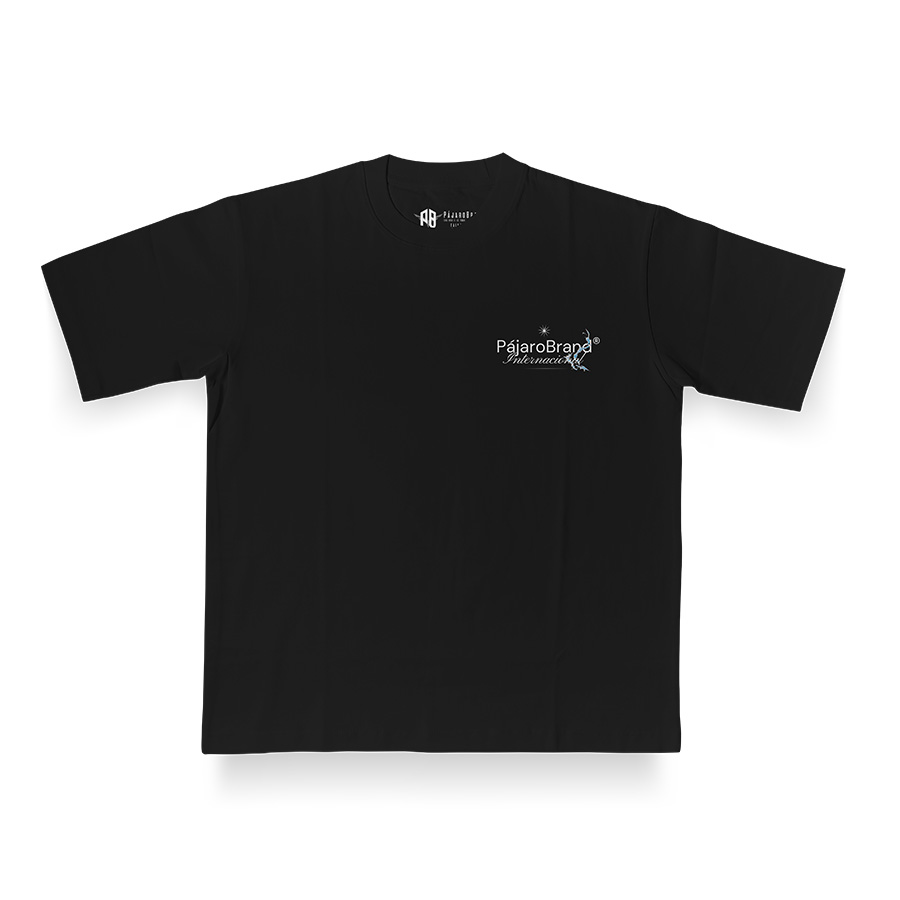 Camiseta negra Oversizes