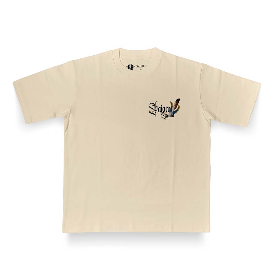 Camiseta Oversize Beige