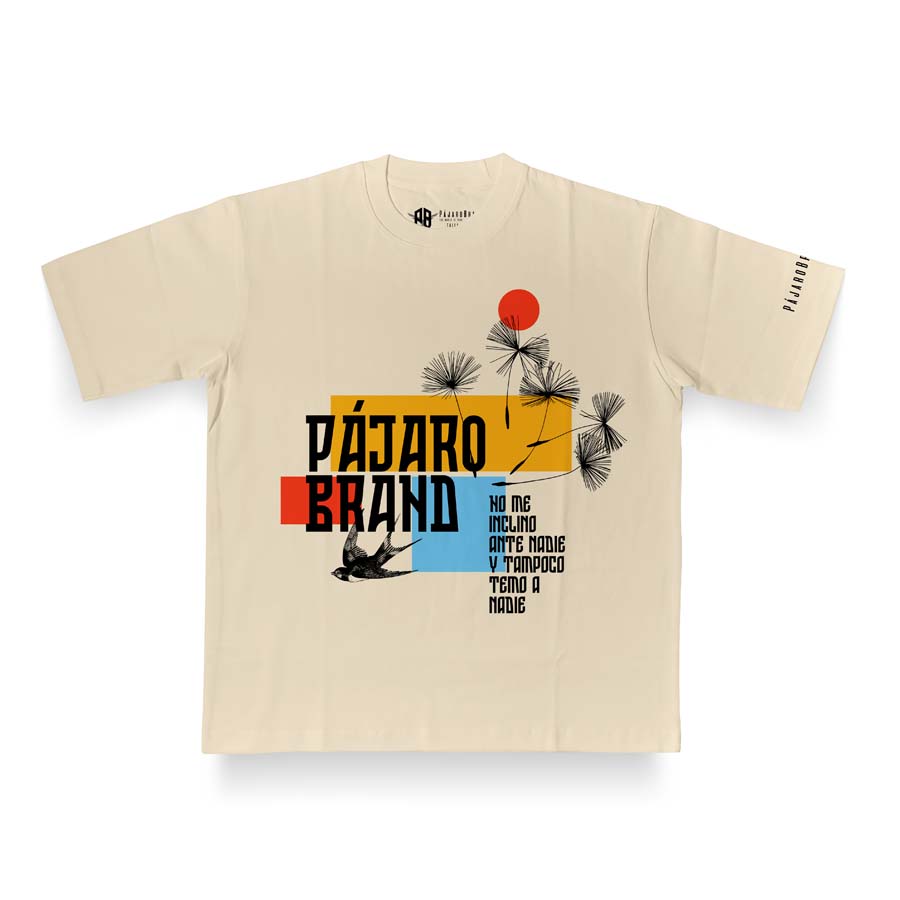 Camiseta Oversize Beige