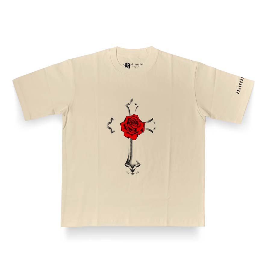 Camiseta Oversize Beige