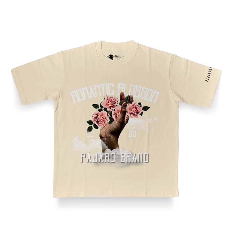 Camiseta Oversize Beige