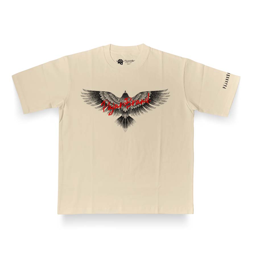 Camiseta Oversize Beige