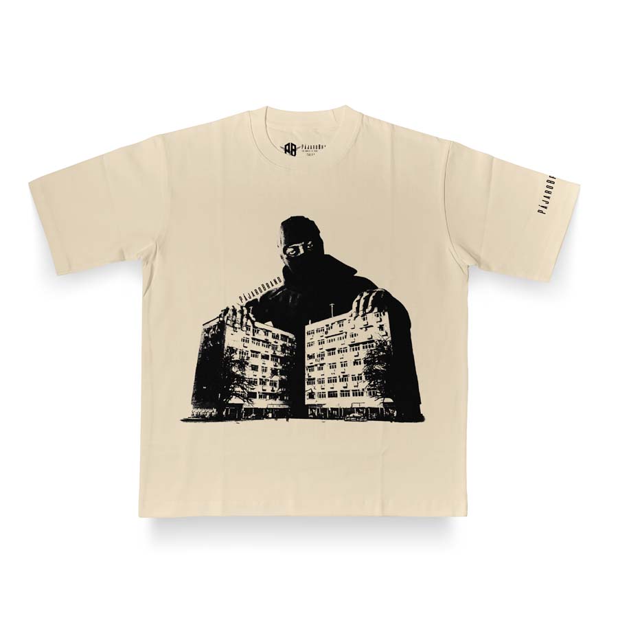 Camiseta Oversize Beige