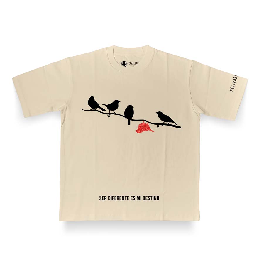 Camiseta Oversize Beige