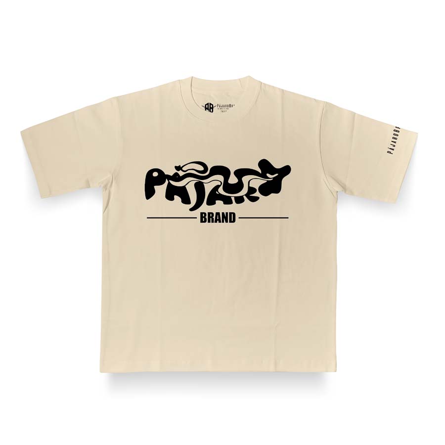 Camiseta Oversize Beige
