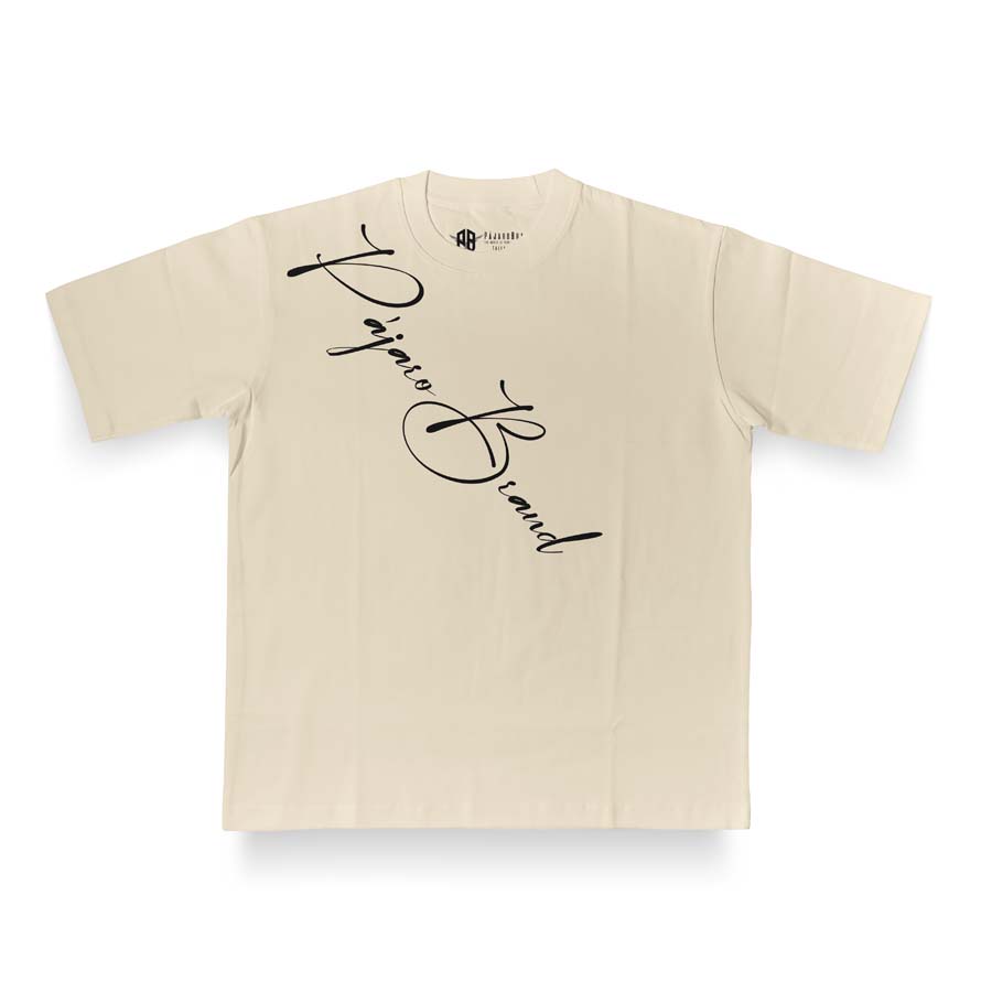 Camiseta Oversize Beige